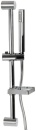 Yuma Duschestange, höhenverstellbar 150 cm grau