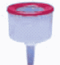 Treibstofftrichter aus PVC