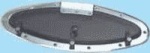 SCM Bullauge, ellipsenförmig AISI316 510 x 250 mm