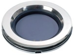 LEWMAR AISI316 Bullauge, rund Ø 250 mm