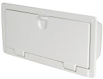 ABS-Ablagefach weiß poliert 540 x 244 x 116 mm