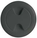 Inspektionsdeckel Polypropylen schwarz 102 mm