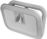 Bündige Inspektionsluke RAL 7042 375 x 375 mm