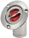 FUEL Einfüllstutzen 45°abgew.VA-Stahl poli. 38mm