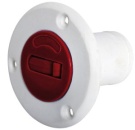 Nylon/Fiberglas-Stutzen FUEL rot 50 mm
