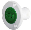 Nylon/Fiberglas-Stutzen FUEL grün 38 mm