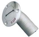 DIESEL Stutzen 30°-abgewinkelt AISI316 hochgl.50mm