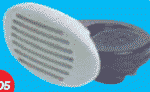 Einbauhorn, weiß 112 dB