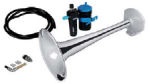 Fanfare mit Kompressor verchromt