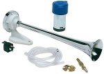 Bootshorn mit Kompressor ABS verchromt 12 V