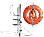 Teleskopischer Rettungsringhalter