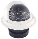 RIVIERA Kompass 4" m. Haube Rose weiß Gehäuse schw Drau