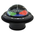 RIVIERA taktischer Regatta Kompass 3" schwarz