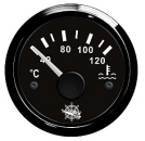 Wassertemperaturanzeige 40/120° schwarz/schwarz