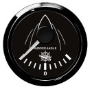 Anzeigeinstrument Ruderausschlag schwarz/schwarz
