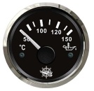 Öltemperaturanzeige 50/150° schwarz/poliert