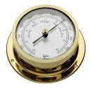 Barigo Barometer Star Messing, vergoldet