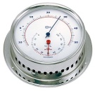 Barigo Sky Hygro-Thermometer Stahl poliert/weiß