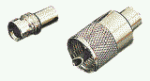 Antenna VHF plug for radio connection