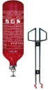 Pulverfeuerlöscher-Spray, zylinderförmig 2 kg