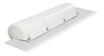 Aufblasbarer PVC-Fender, weiß