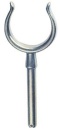 Ruderdolle aus Messing,verchromt 14 x 64 mm
