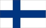 Flagge Finnland 20 x 30 cm