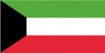 Flagge Kuwait 20 x 30 cm