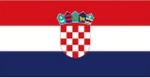 Flagge Kroatien 40 x 60 cm