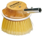 Rundbürste 5" Polyester, gelb