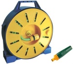 Schlauch aus verkstärktem PVC m. Rollträger 15 m