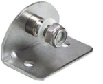 Compact 90°-Platte Stift m. 8mm-Gewinde, innen