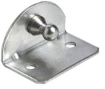 Compact 90°-Platte Ball m. 10mm-Gewinde, innen