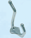 Kleiderhaken VA-Stahl, poliert 40x26x70 mm