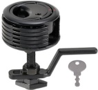 Eclipse MK2 60 Bodenheber VA-Stahl schwarz m.Schloss