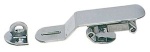 VA-Stahl-Hebelverschluß, hochglanzpoliert 110 mm