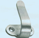 Haken Edelstahl, poliert zur Wandmontage 40 mm
