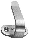 Haken Edelstahl, poliert zur Wandmontage 60 mm