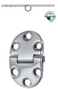 Scharnier, umgekehrt 2 mm 47x30 mm