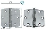 Scharnier 2 mm herauragender Pin 74x75 mm