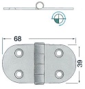 Scharnier herausragender Kern 68x39 mm