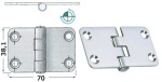 Scharnier umgekehrt 70x38,1mm