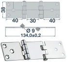Winkelscharnier 134x38 mm