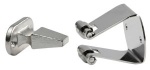 VA-Stahl Türstopper 37x29 mm
