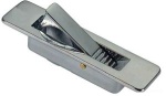 Klapp-Bodenheber 83x21 mm m.Stiftschrauben