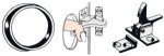 Fingerschnapper aus schwarzem Nylon