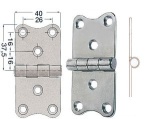Scharnier herausragender Kern 75x40 mm