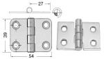 Scharnier herausragender Kern 54x39 mm