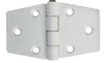 Scharnier verstärktes Nylon, weiß 98x65 mm