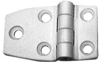 Scharnier verstärktes Nylon, weiß 54x38 mm